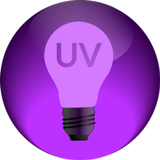 Luz Negra / simulación icono