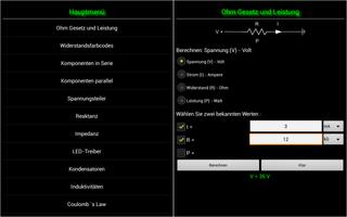 Elektronik Rechner Screenshot 2