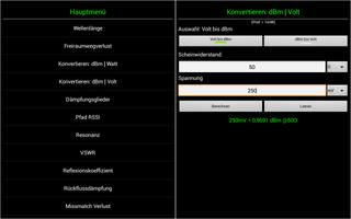 HF-Rechner Screenshot 2