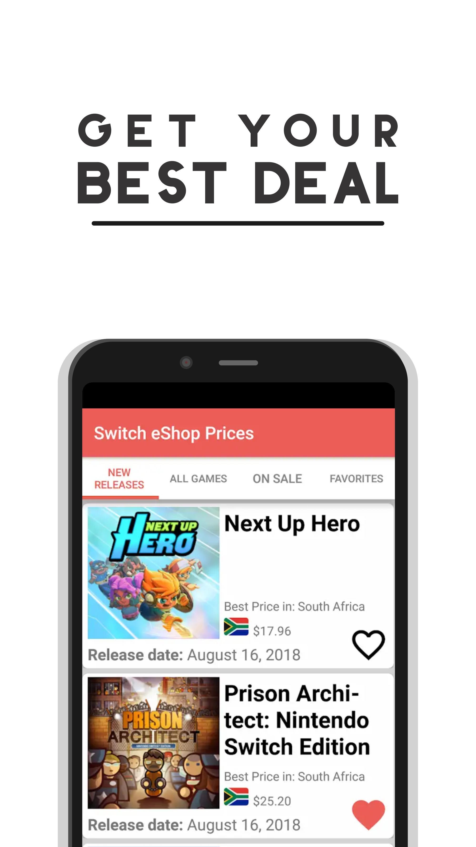 Switch eShop Prices for Android - APK Download