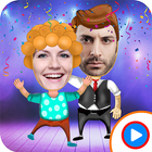 Funny Face dance Video Maker icon