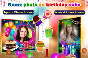 Birthday Photo Frames 2022 Affiche