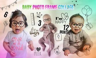 Baby Photo Frame Collage 2025 poster