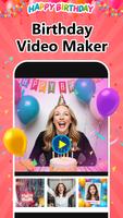 Happy Birthday Video Maker App poster