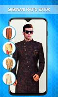 Men Sherwani Photo Suit Editor poster