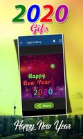 2020 New Year Greetings, Gif's and Photo Frames screenshot 1