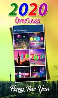 2020 New Year Greetings, Gif's and Photo Frames screenshot 2