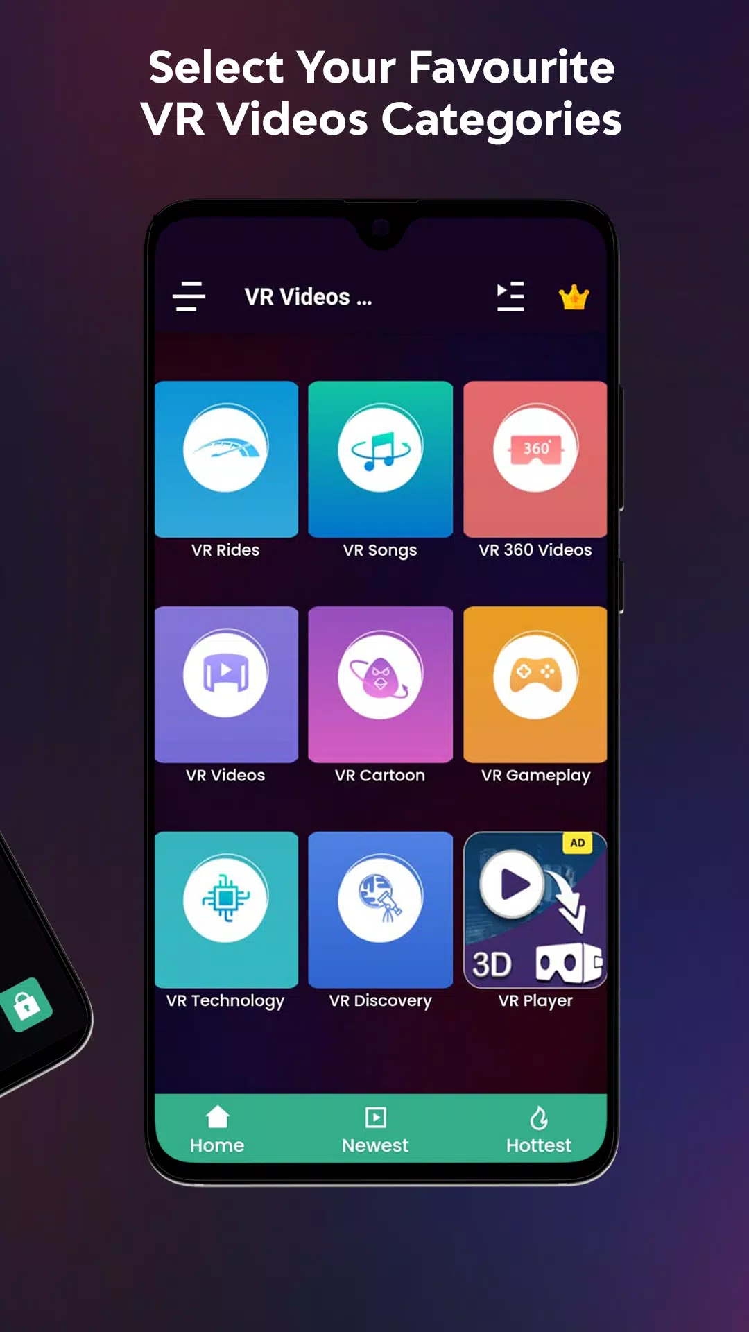 Descarga de APK de Reproductor de películas VR para Android