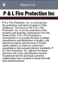 P And L Fire Protection, Inc capture d'écran 1