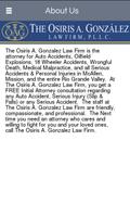 The Osiris Gonzalez Law Firm screenshot 1