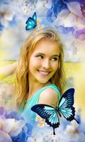 Butterfly Photo Frames Poster