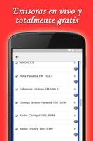 Emisoras de Radios Panamá en vivo capture d'écran 3