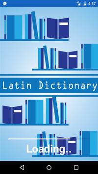 Latin Dictionary poster
