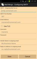 Mail Merge Lite تصوير الشاشة 1