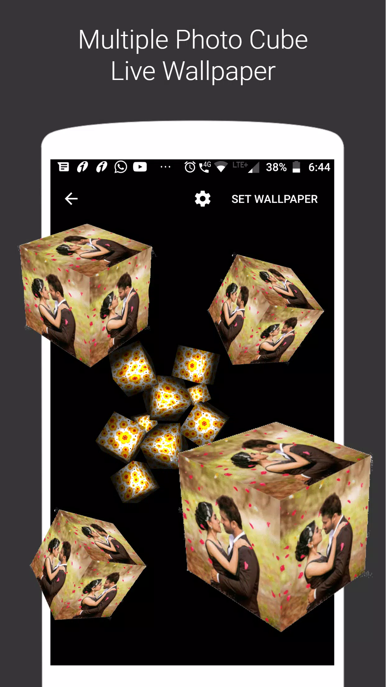 3D photo cube Live Wallpaper APK for Android Download 3D photo cube Live Wallpaper APK for Android Download