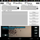 My radio play-icoon