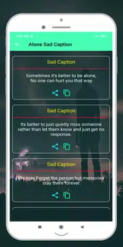 Screenshot 5 for Sad Caption English