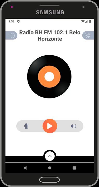Radio BH FM 102.1 Belo Horizonte Brasil Online App for Android - APK  Download