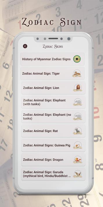 Myanmar Calendar 2022 screenshot 3