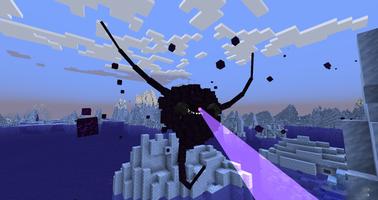 MCPE Mod Crackers Wither Storm постер
