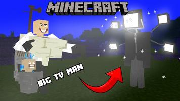 TVMan Mod Minecraft Skibidi imagem de tela 3