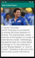 Best Cricket Players Affiche