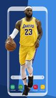 NBA basketball players Plakat