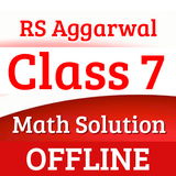 RS Aggarwal 7 Math Solution icône