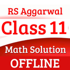 RS Aggarwal 11 Math Solution icône