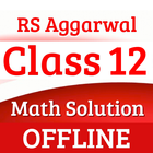 RS Aggarwal 12th Math Solution icône