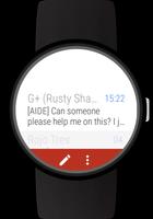 Mail client for Wear OS watche poster