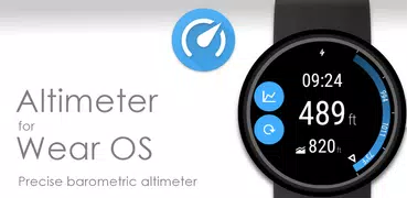 Altimeter for Wear OS watches