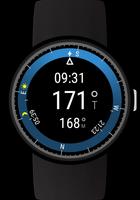 Compass for Wear OS watches Affiche