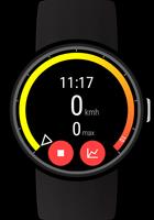 Speedometer for smartwatches Cartaz