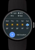 Weather for Wear OS (Android W ภาพหน้าจอ 1