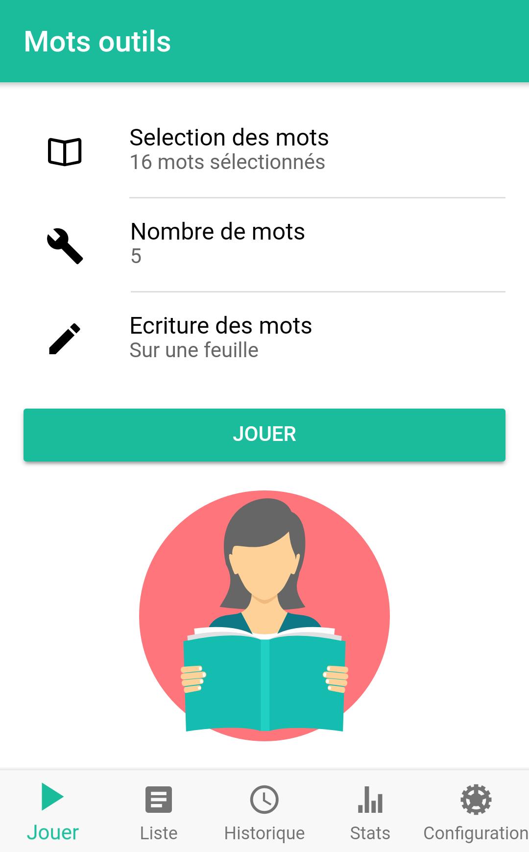 Dictee Mots Outils Pour Cp Et Ce1 Dlya Android Skachat Apk