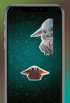 Baby Yoda Stickers poster