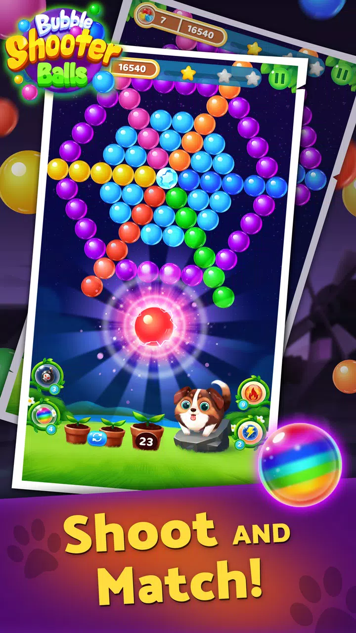 Bubble Pop Dream Bubble Shooter Level 1 - 7 🎈 (Puzzle Bubble Game) 