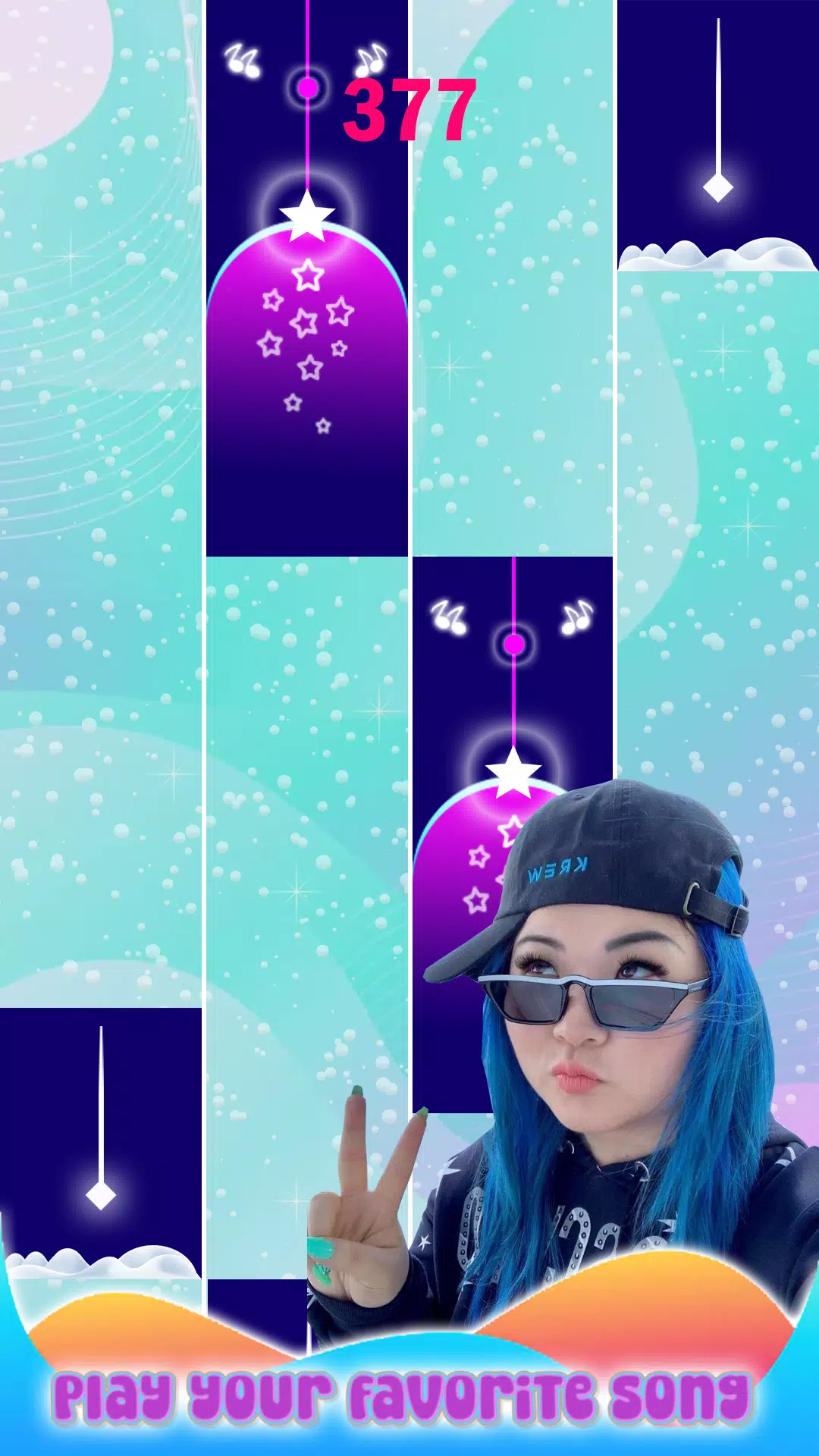 ItsFunneh Piano Game Tiles