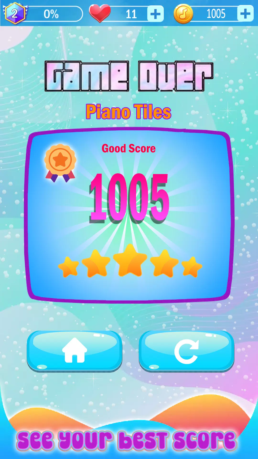 ItsFunneh Piano Game Tiles