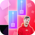 MrBeast Piano Tiles Game