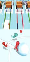 Bridge Run: Snow Race 3D الملصق