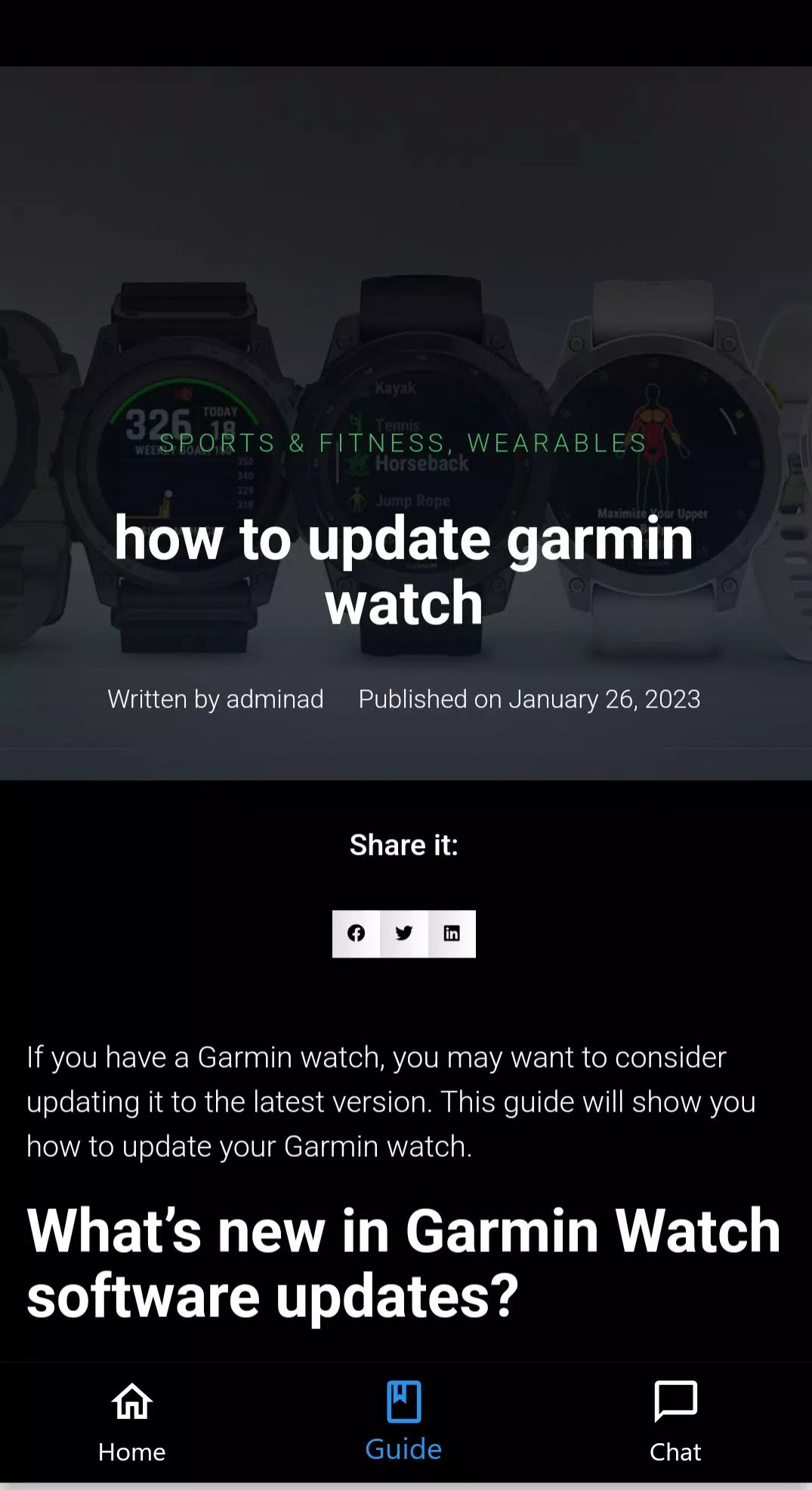 App Garmin Connect APK for Android Download