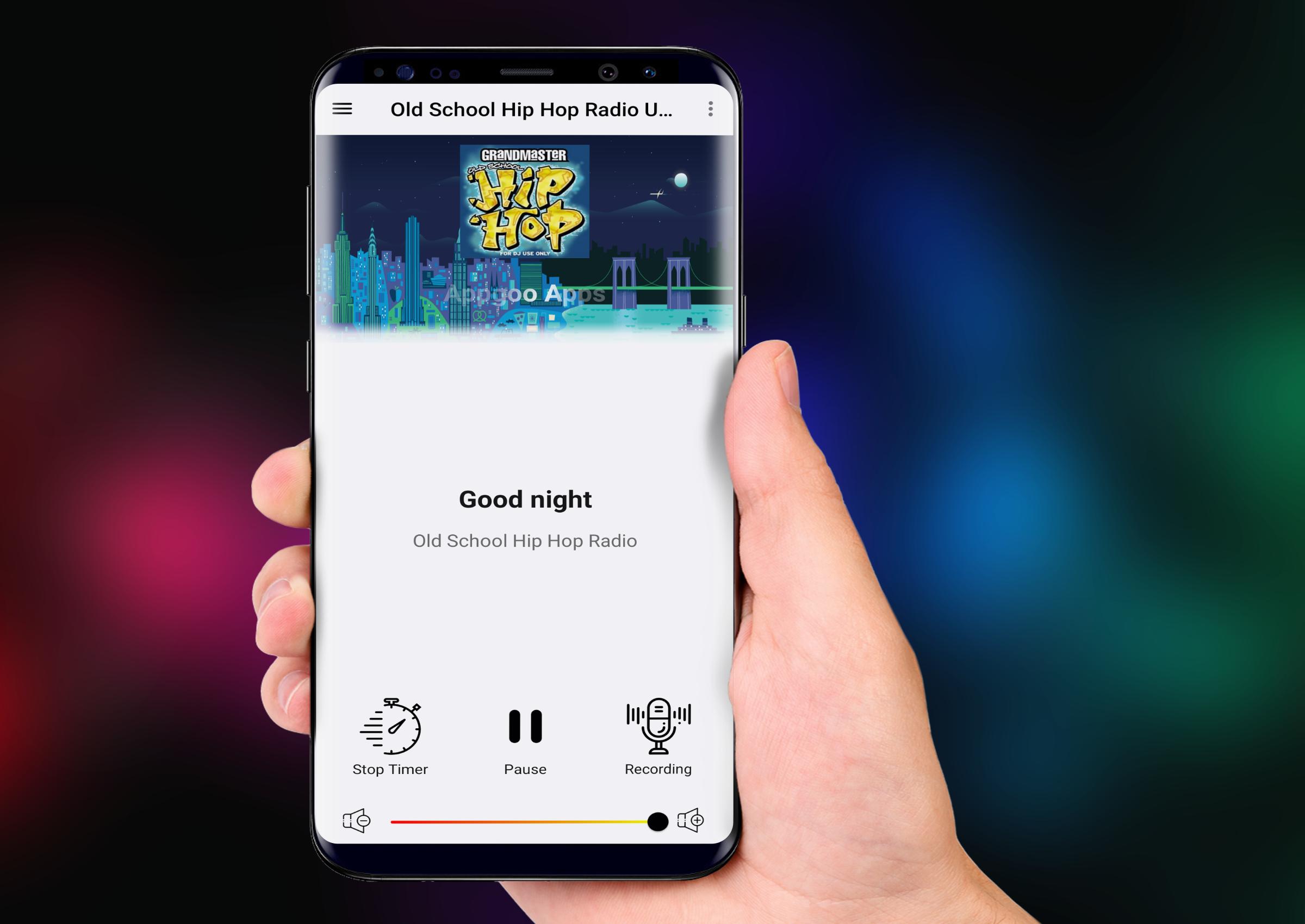 Old School Hip Hop Radio Music App USA Free Online APK voor Android Download