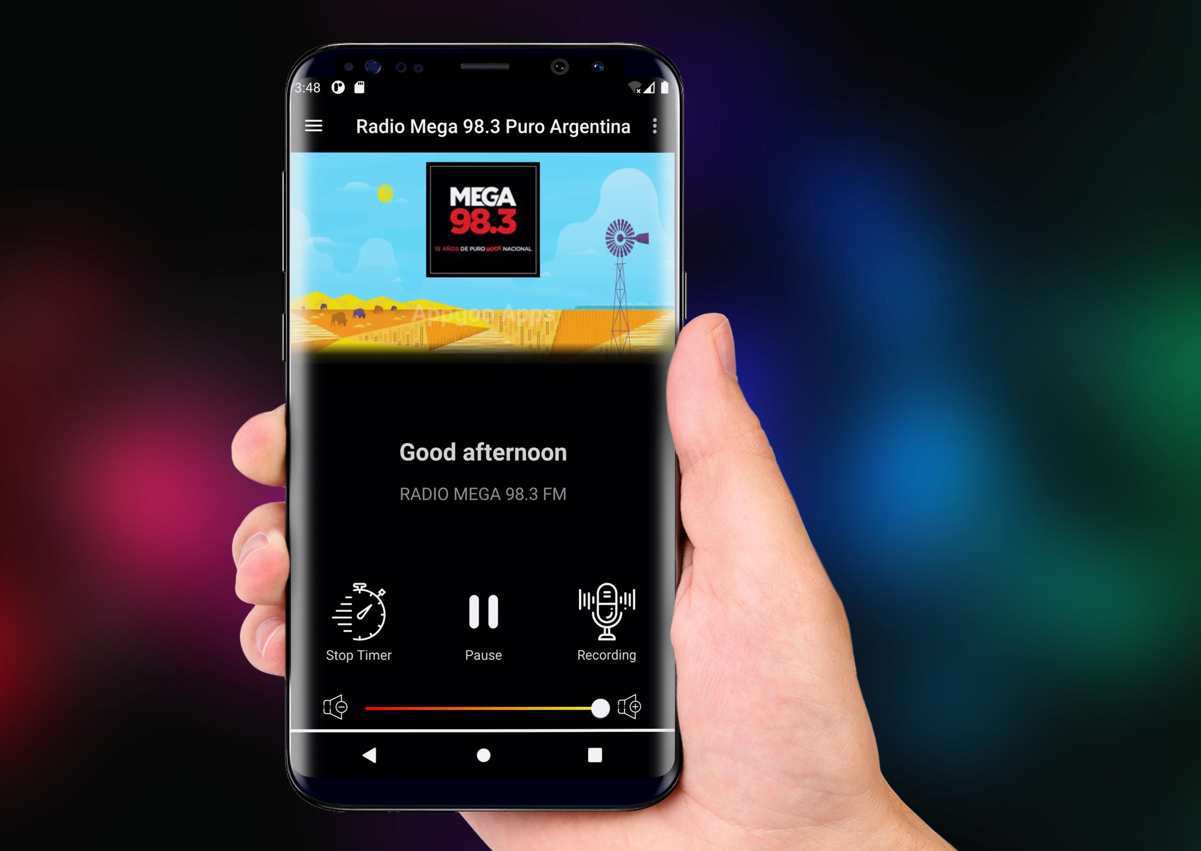 Radio Mega 98.3 Puro Rock Argentina Gratis en Vivo APK pour Android  Télécharger