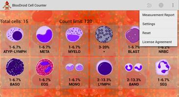 BlooDroid Cell Counter syot layar 1