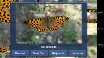 Tile Puzzles · Schmetterlinge Screenshot 2