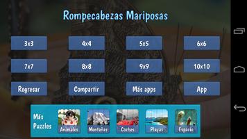 Rompecabezas · Mariposas captura de pantalla 3