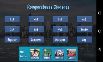Rompecabezas · Ciudades captura de pantalla 3