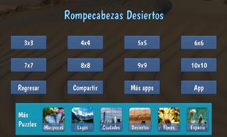 Rompecabezas · Desiertos captura de pantalla 3